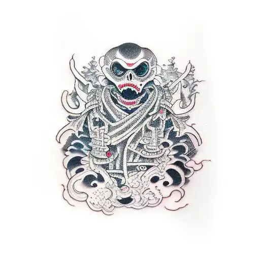 The Undead Puppeteer tattoo design idea