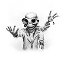 The Undead Puppeteer tattoo design idea