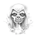 The Undead Puppeteer tattoo design idea