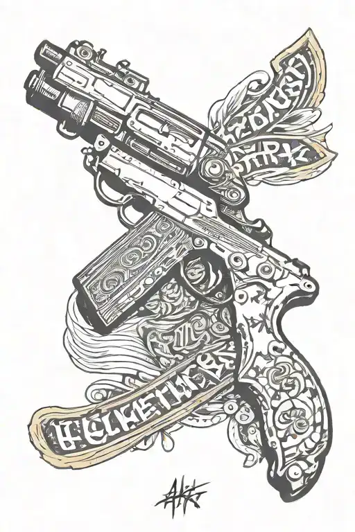 march 24 1988 ak47 money pain joy love   tattoo design idea