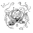  cauldron tattoo design idea