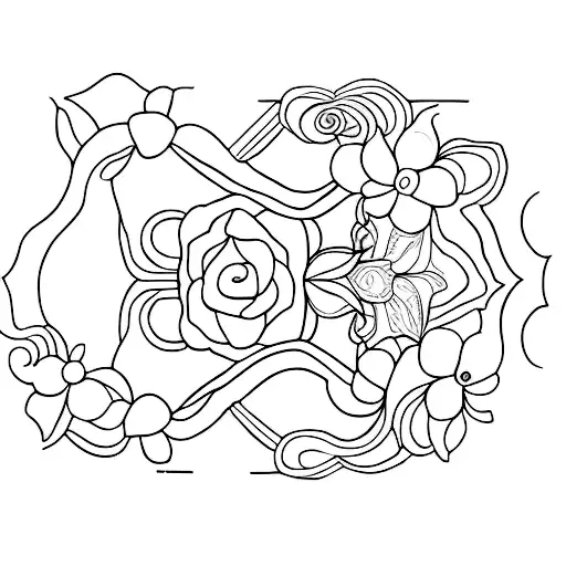 Maria, Halan, Rosa e José  tattoo design idea