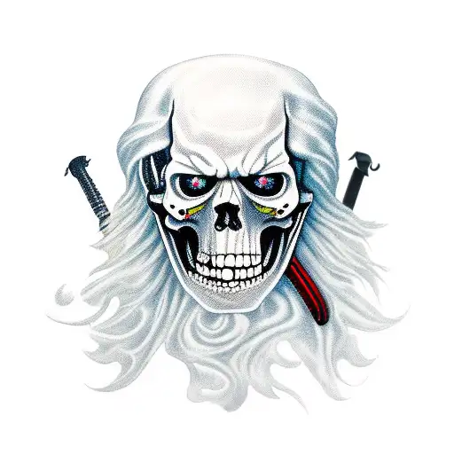 GrimReaper on Harley Davidson tattoo design idea