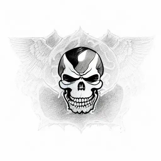 GrimReaper on Harley Davidson tattoo design idea