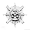 cross with only god can judge me tattoo design idea