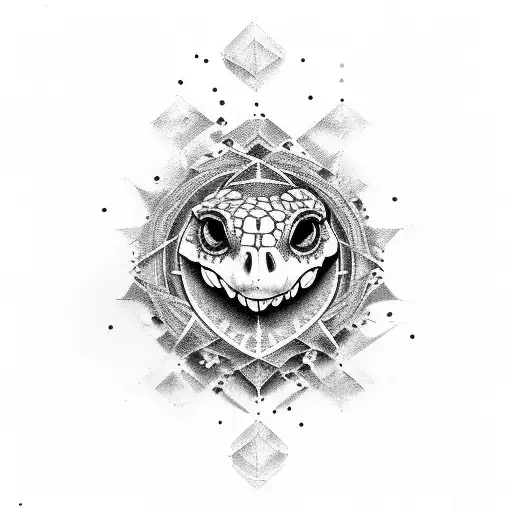 tortuga tattoo design idea