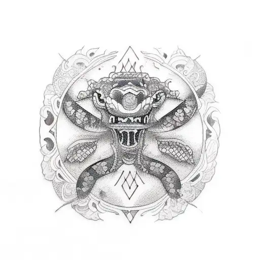 tortuga tattoo design idea
