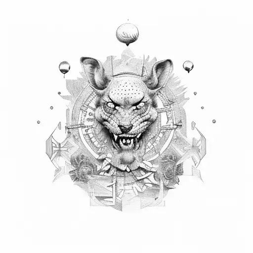 4 daagse lopen met Gerard en Ronald 2023 tattoo design idea