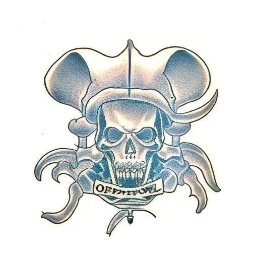 reaper outlaw tattoo design idea