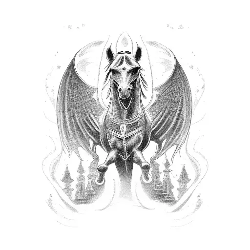horsemen of the Apocalypse tattoo design idea