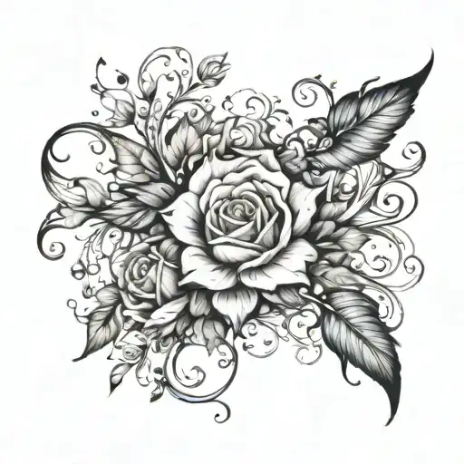 i want a full sleeve tattoo. First of all i already have a water color quote tattoo with every color of the rainbow.  On tattoo design idea