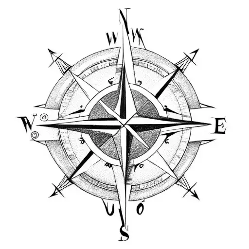 120+ Simple Compass Tattoo Stock Illustrations, Royalty-Free Vector  Graphics & Clip Art - iStock