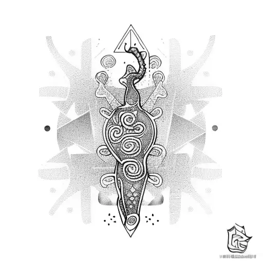 gecko, climbing, maori, consistancy  tattoo design idea