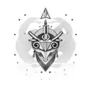 Sagittarius man Capricorn woman Pisces baby tattoo design idea