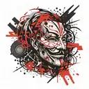 anonymous tattoo design idea