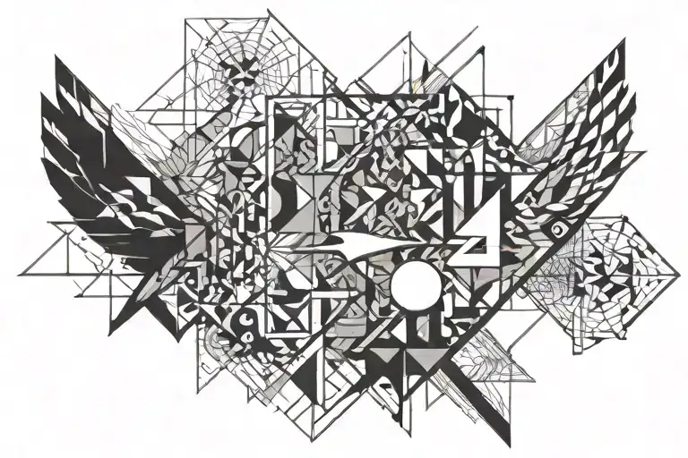 intensity and freedom tattoo design idea