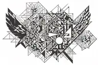 intensity and freedom tattoo design idea