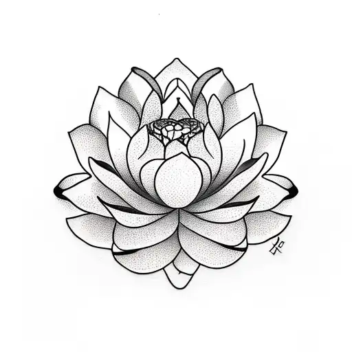 Lotus drawing this morning : r/drawing