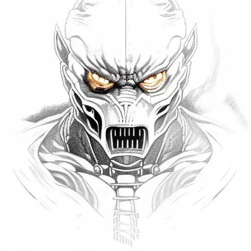  mortal kombat  tattoo design idea