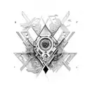 Universum  tattoo design idea