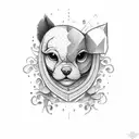 puño de mano tattoo design idea