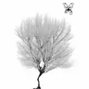 Willow tree tattoo design idea