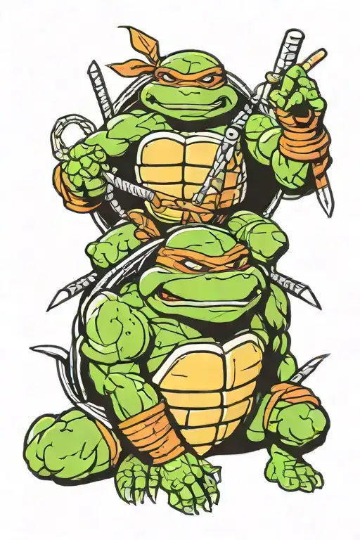TMNT tattoo design idea