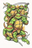 TMNT tattoo design idea