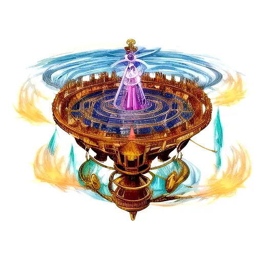 Magi the labyrinth of magic tattoo design idea