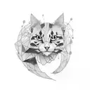 couple tattoo design idea