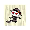 jack skellington wearing flat cap tattoo design idea