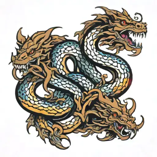 hydra tattoo design idea