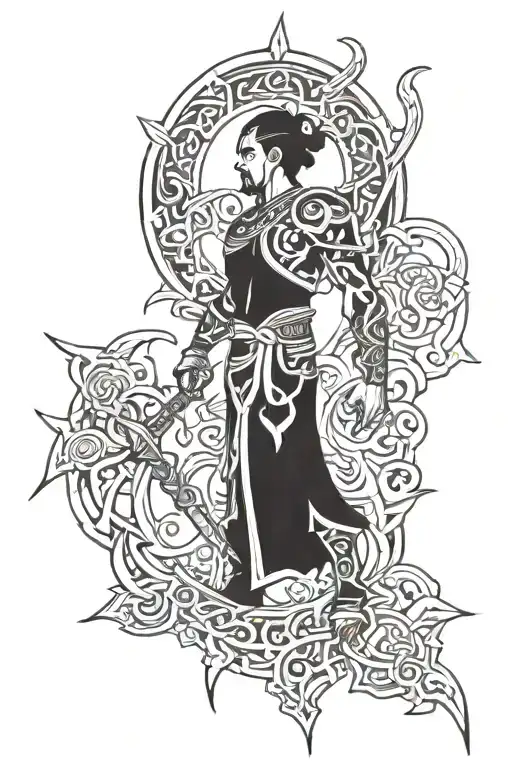 Ragnarok tattoo design idea