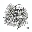 starve the ego feed your soul  tattoo design idea