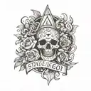 starve the ego feed your soul  tattoo design idea