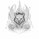 ground, water, fire, wind, void, courage, justice, temperance, wisdom, philosphy tattoo design idea