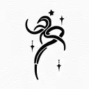 Scorpio constellation and zodiac sign tattoo design idea