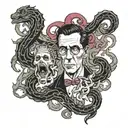 Lovecraft tattoo design idea