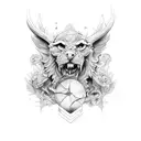 TRINACRIA tattoo design idea