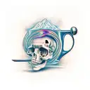 not today tattoo design idea