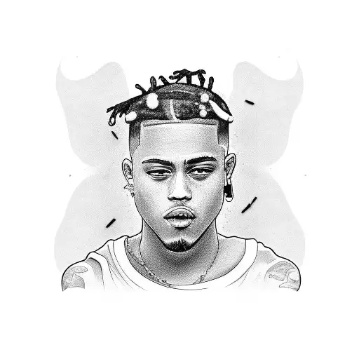 xxxtentacion tattoo design idea