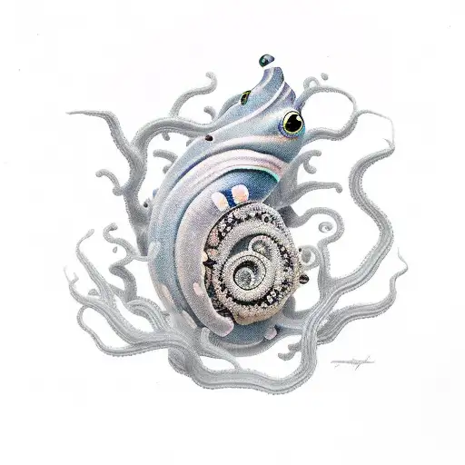 Felimare picta nudibranch tattoo design idea