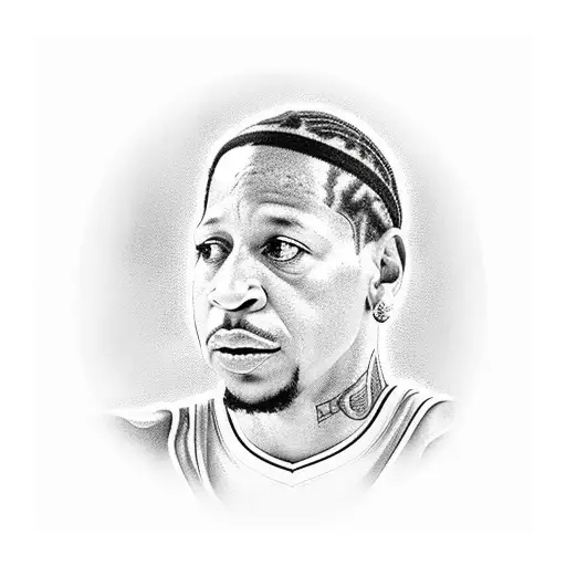 allen iverson tattoo design idea