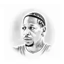 allen iverson tattoo design idea