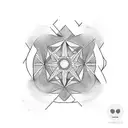 Restart, infinity, history repeating itself tattoo design idea