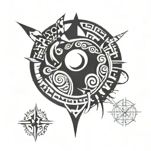 Forearm tattoo depicting loss tattoo design idea
