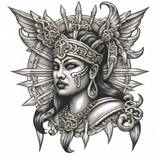 chola Empire logo tattoo design idea