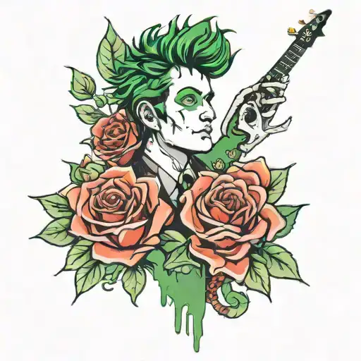 Green day tattoo design idea