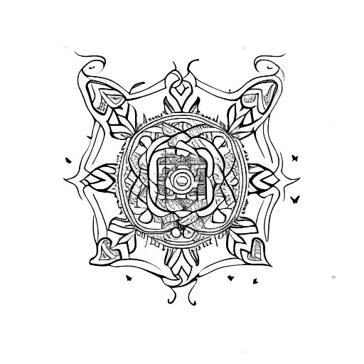 renaissance  tattoo design idea