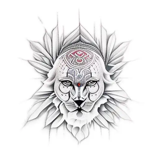 indian tattoo design idea